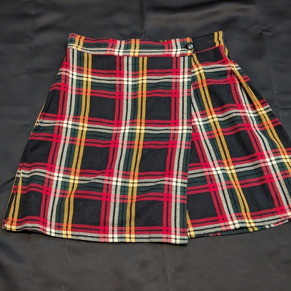 Modcloth plaid mini skirt